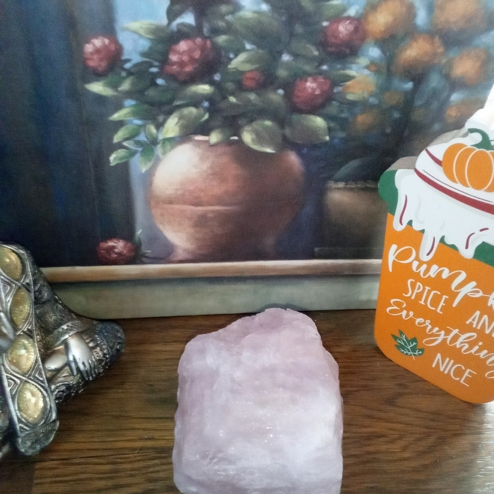 Raw Rose Quartz Crystal From Brazil - Picture 6 of 10